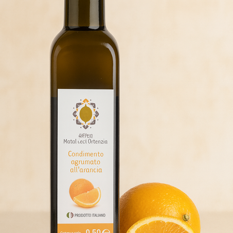Olio Extravergine di Oliva Agrumato Arancia 500 ml