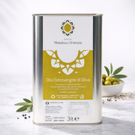 Olio Extravergine di Oliva Latta 3l